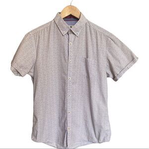 Steel & Jelly London Patriotic Clover Button Down Size Medium